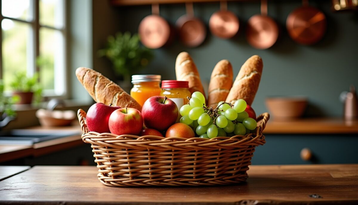 Panier garni maison : idées gourmandes et faciles à réaliser