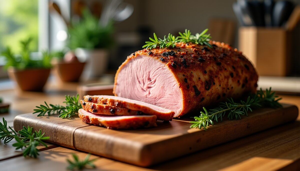 Comment réussir la cuisson de votre rôti de porc au four pour une viande tendre et juteuse