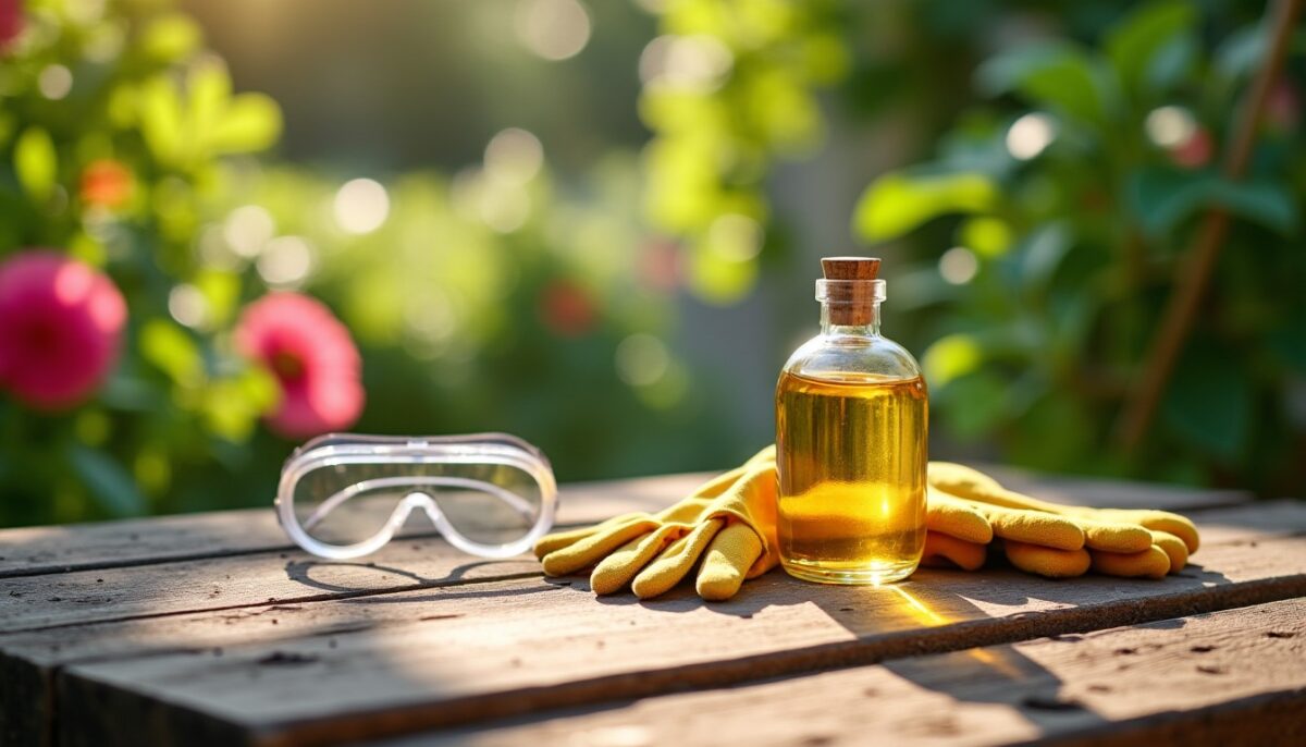 Huile de lin pour le bois : dangers potentiels et mesures de sécurité essentielles