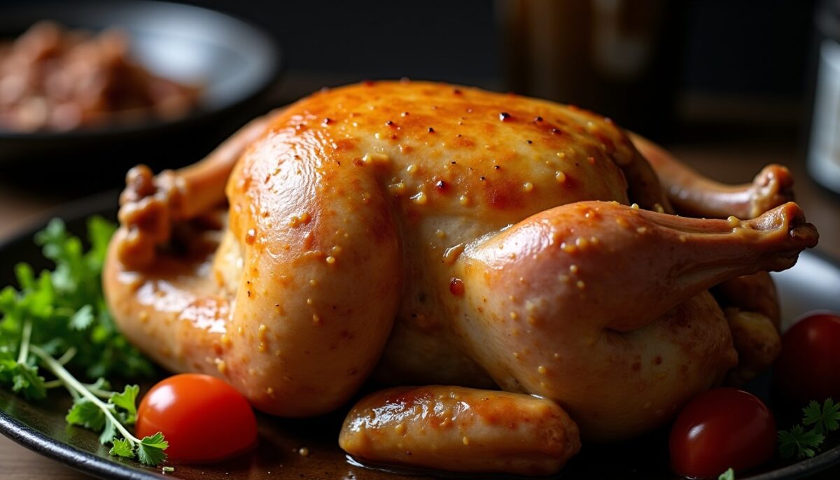 Poulet de 2 kg au four : le guide complet pour une cuisson parfaite