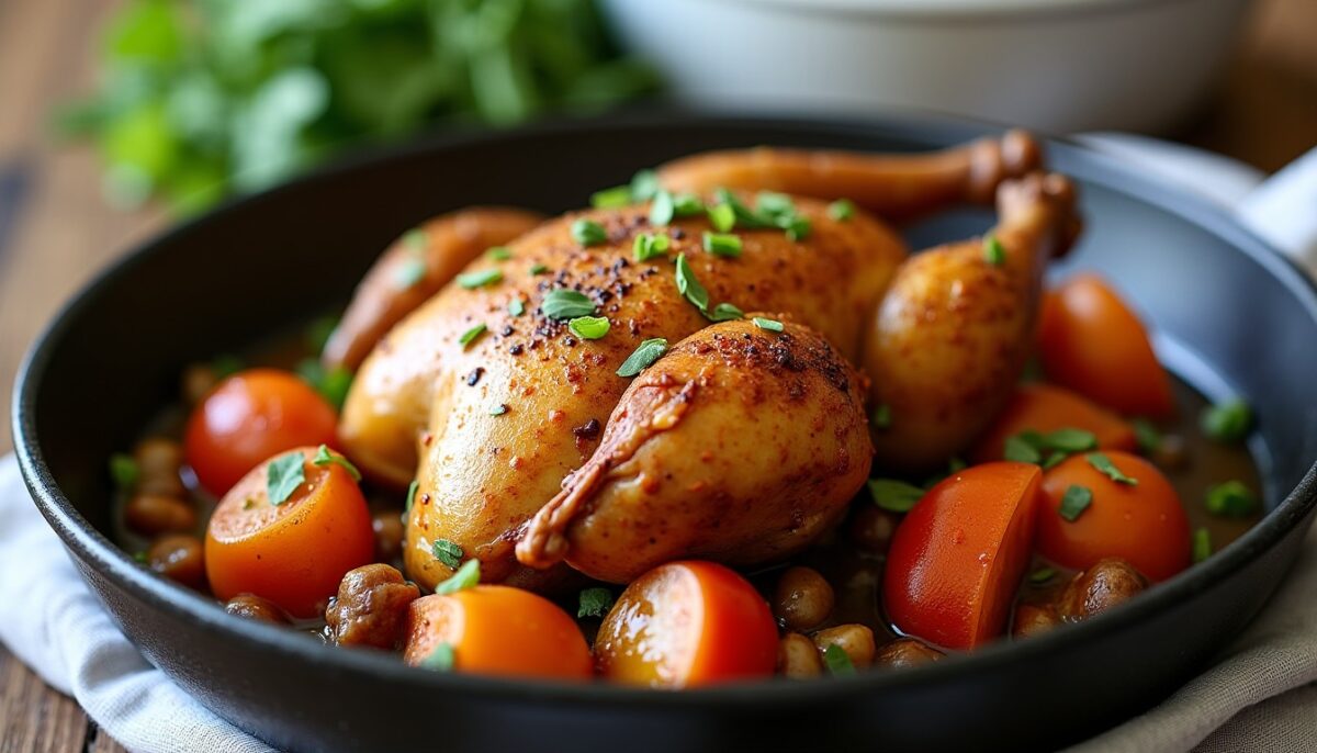 Délicieuse cuisse de poulet croustillante au four : une recette rapide et savoureuse
